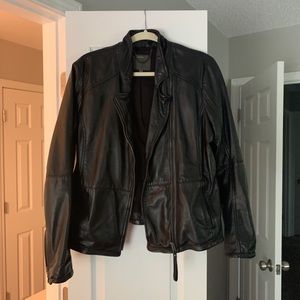NWOT Mumba Real Leather Jacket